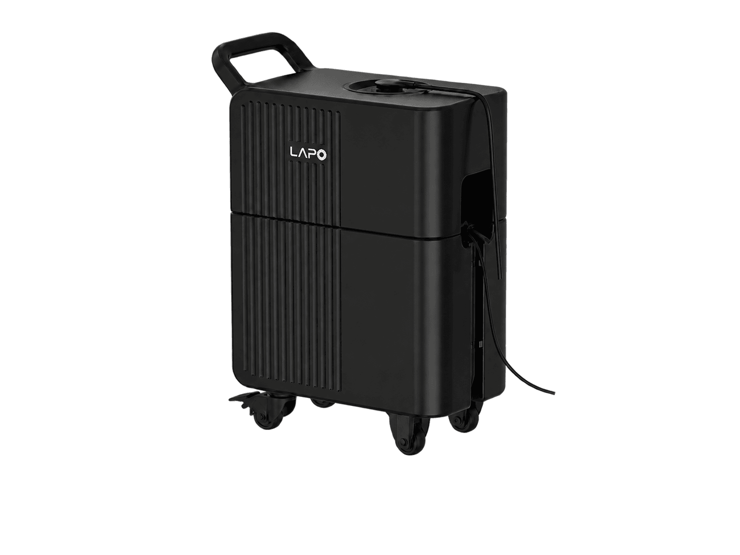 Serbatoio mobile opzionale LAPO One, su ruote accanto alla workstation